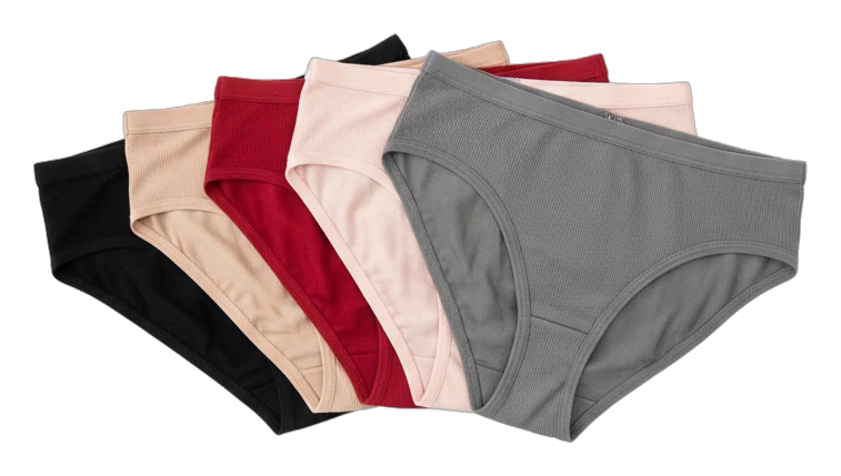 Panties de algodón en varios colores
